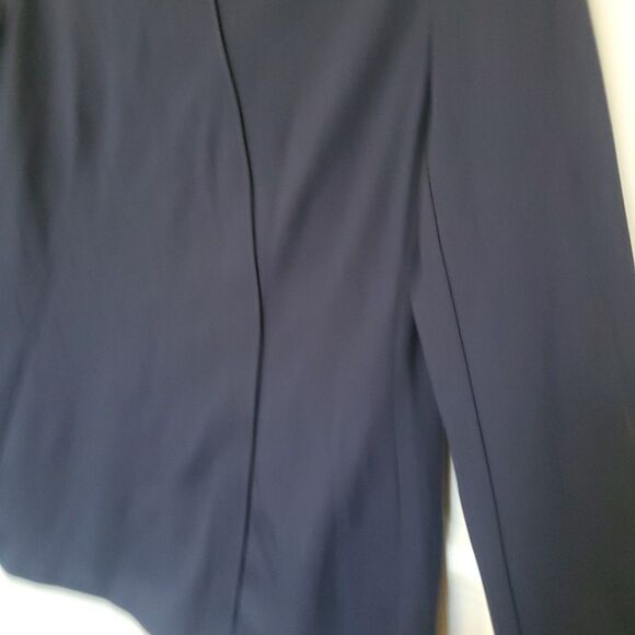 D uniforms Christian Dior womens long sleeve top blouse shirt size US 14 Blue - Picture 9 of 16